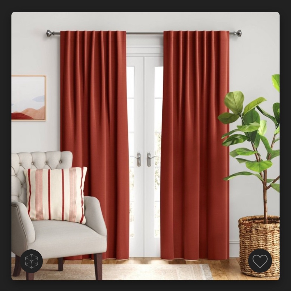 Blackout Velvet Window
Curtain Panel Copper - Threshold™